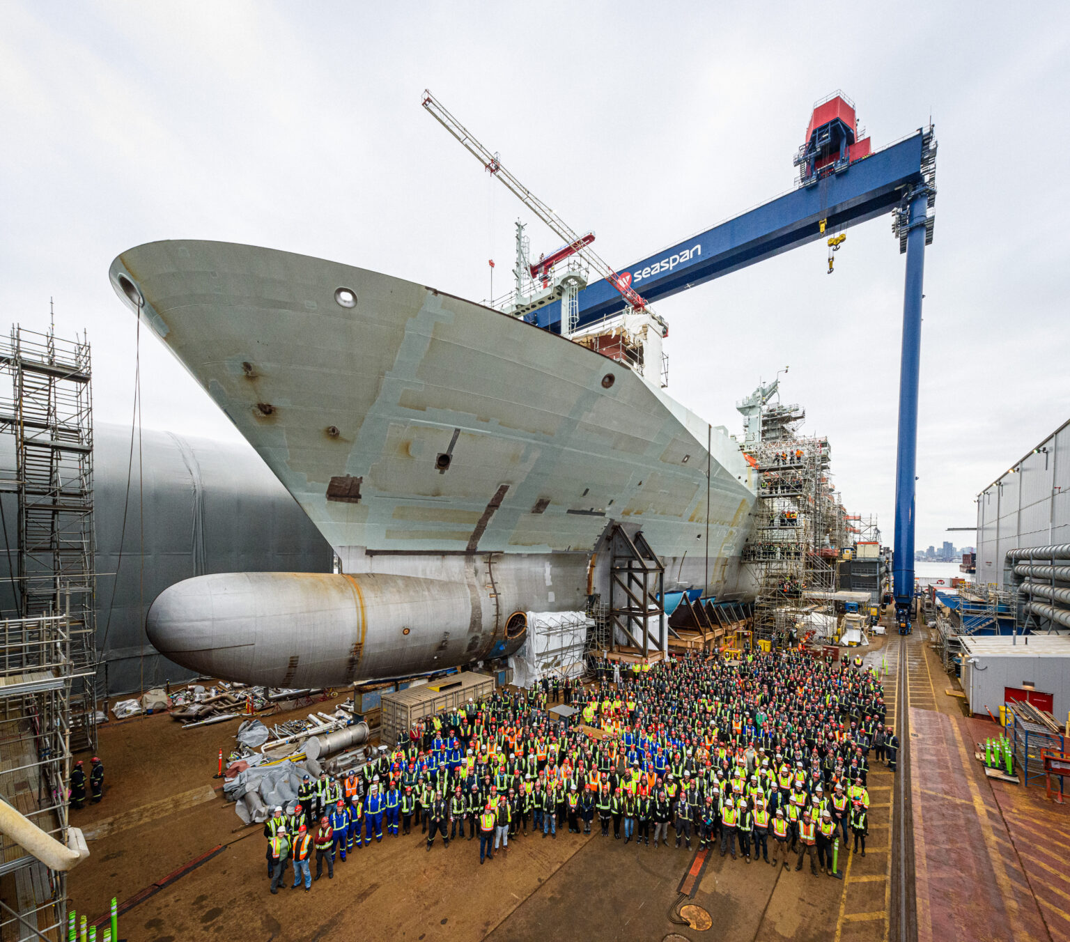 Delivering the new Protecteur-Class to the Royal Canadian Navy - Seaspan