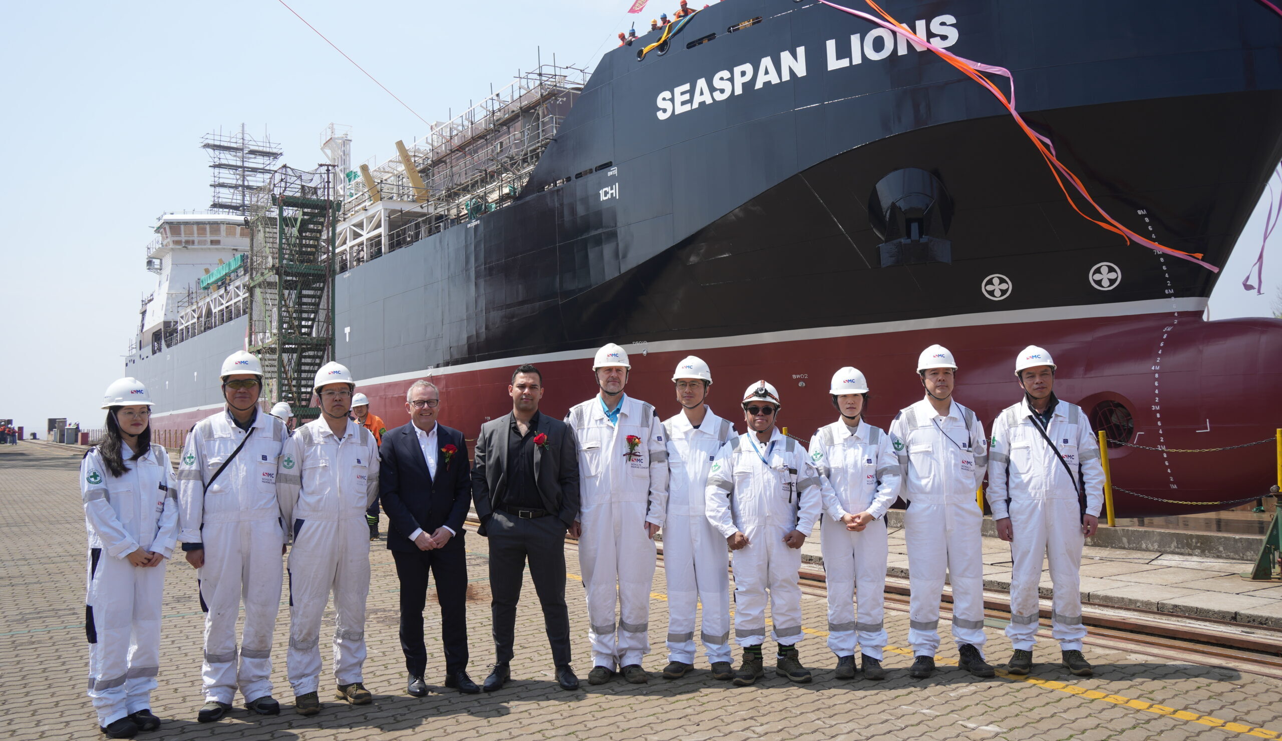 Seaspan launches second LNG bunkering vessel to deliver low-carbon ...